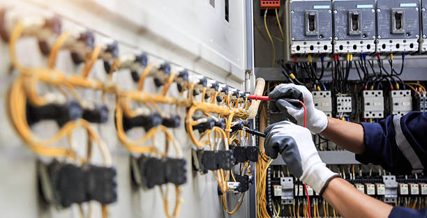 Professional Electrician technician working in Krugerville, TX